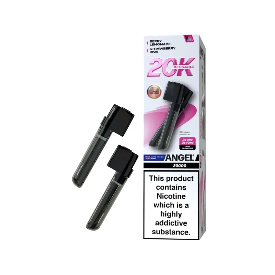 Angel 20K Prefilled Pod Kit by Vapes Bars Pink UK