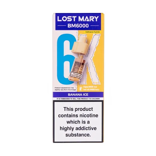 Triple Mango BM6000 Prefilled Pod + Refill by Lost Mary UK