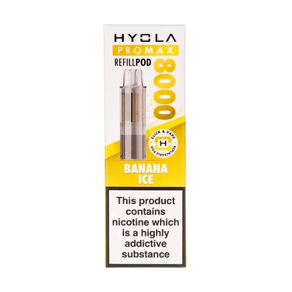 Pineapple Ice Pro Max 8000 Prefilled Pod + Refill by Hyola UK
