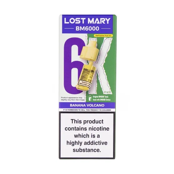 Triple Mango BM6000 Prefilled Pod + Refill by Lost Mary UK