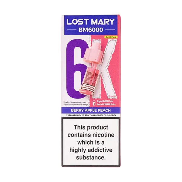 Triple Mango BM6000 Prefilled Pod + Refill by Lost Mary UK