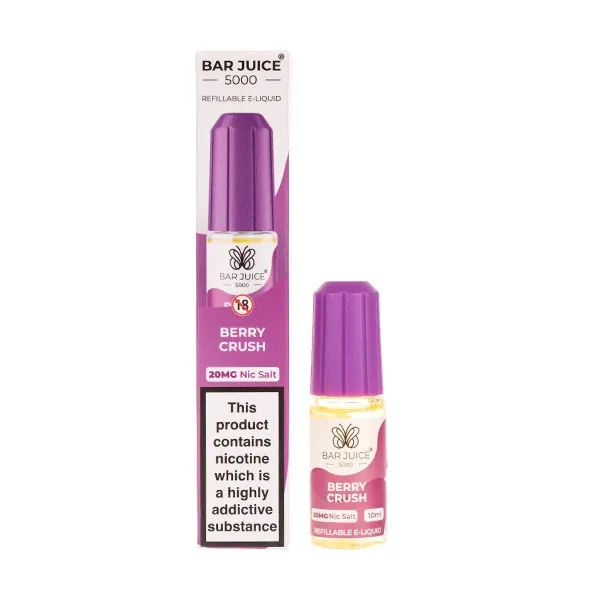 Menthol Nic Salt E-Liquid by Bar Juice 5000 UK