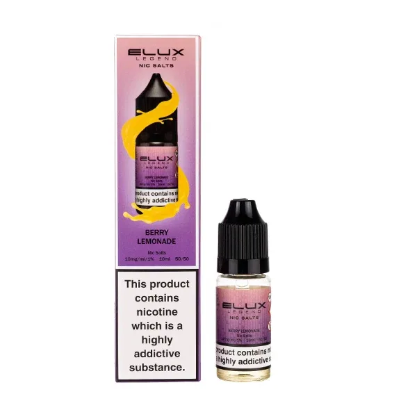 Lemonade Nic Salt E-Liquid by Elux Legend UK