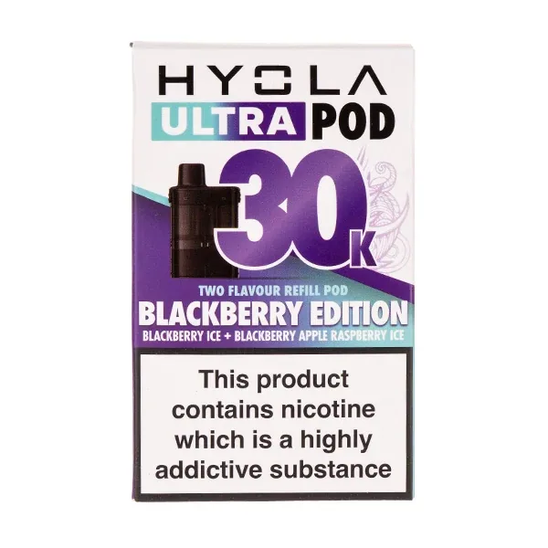 Raspberry Edition Ultra 30k Prefilled Pods by Hyola UK