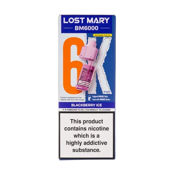 Triple Mango BM6000 Prefilled Pod + Refill by Lost Mary UK
