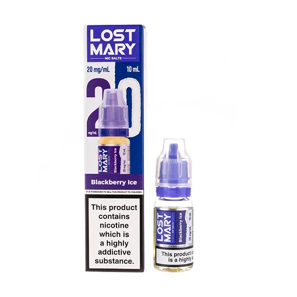 Blueberry Raspberry Nic Salt E-Liquid by Lost Mary UK