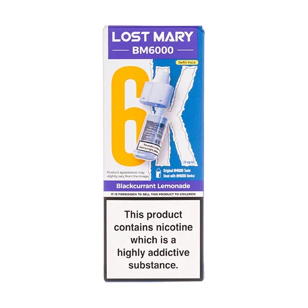 Triple Mango BM6000 Prefilled Pod + Refill by Lost Mary UK
