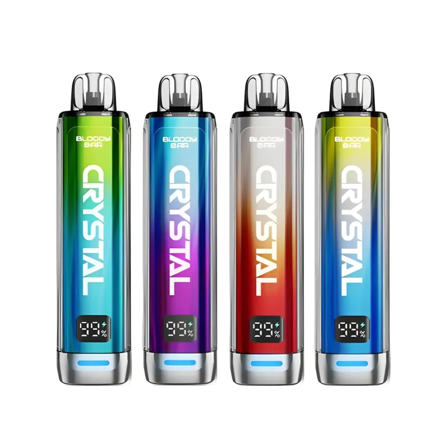 Bloody Bar Crystal 10K Prefilled Pods in Blue Razz Bear UK