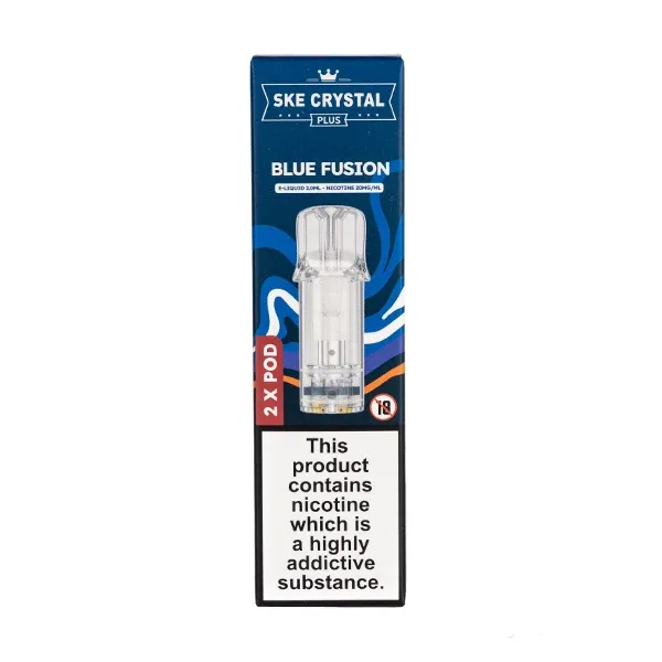 Blueberry Raspberry Crystal Plus Prefilled Pods by SKE UK