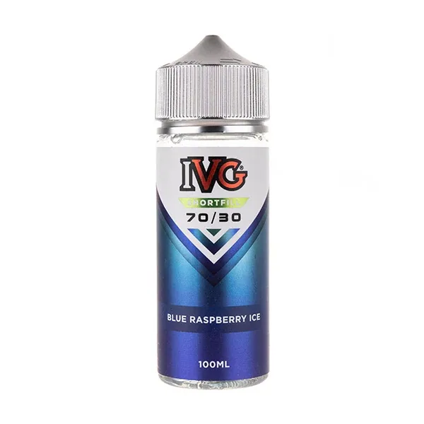 Blue Raspberry Ice 100ml Shortfill by IVG UK