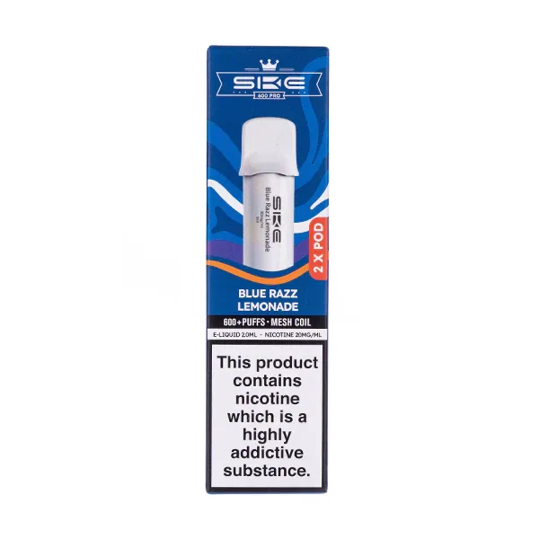 Lemon Lime Crystal 600 Pro Prefilled Pods by SKE UK