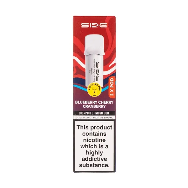 Lemon Lime Crystal 600 Pro Prefilled Pods by SKE UK