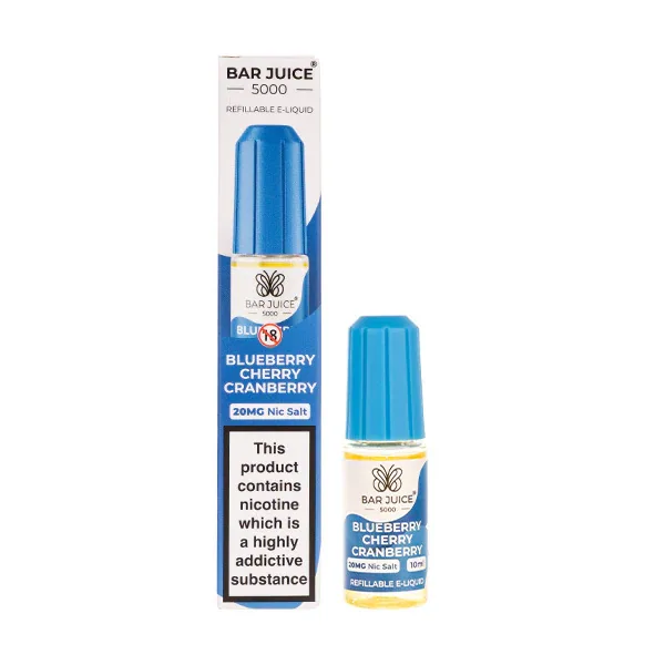 Blue Bubba Nic Salt E-Liquid by Bar Juice 5000 in Blueberry UK