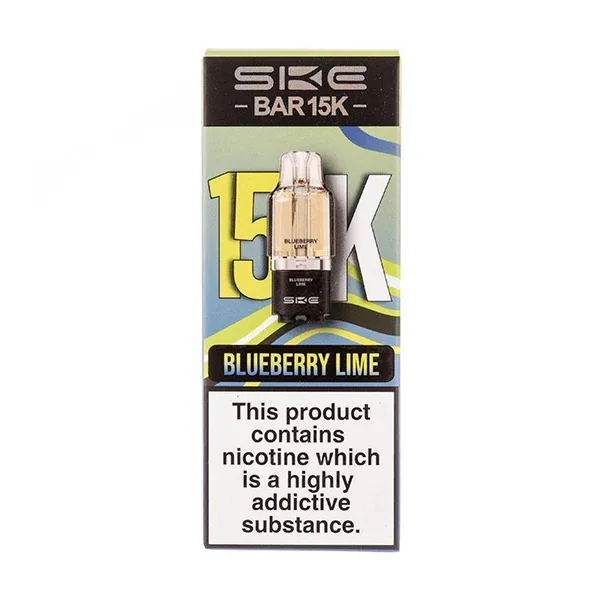 Blueberry Raspberries Bar 15K Prefilled Pod + Refill by SKE UK