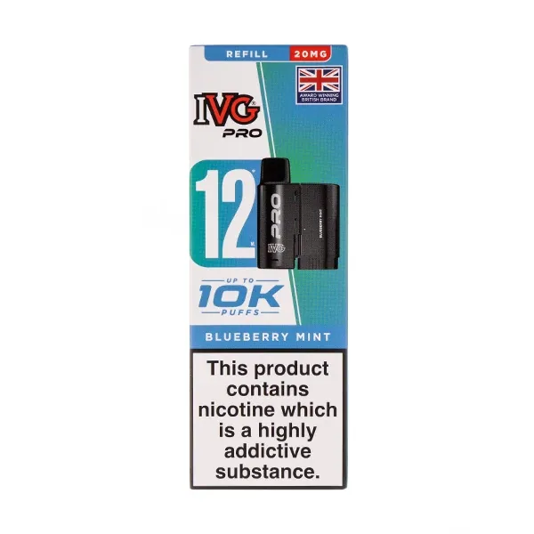 Sour Cherry Watermelon Pro 12 Prefilled Pod + Refill by IVG UK