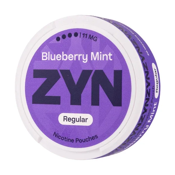 Blueberry Mint Regular Nicotine Pouches by Zyn UK