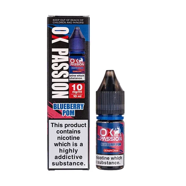 Berry Burst Nic Salt E-Liquid by Oxva Ox Passion in Blackberry UK