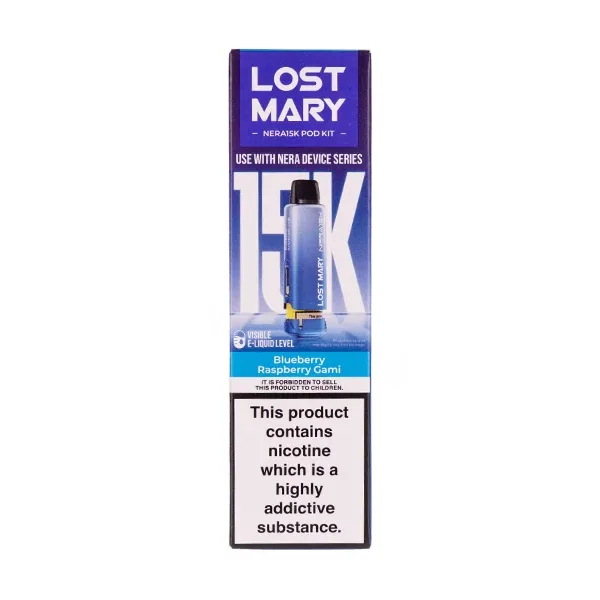 Blueberry Cherry Cranberry Nera 15k Prefilled Pod + Refill by Lost Mary UK