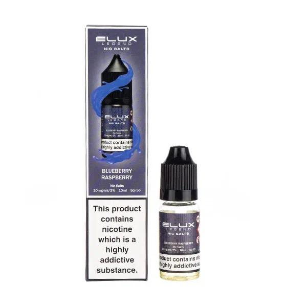 Blueberry Raspberry Nic Salt E-Liquid by Elux Legend UK