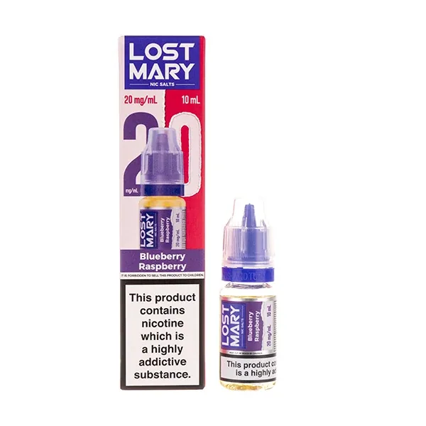 Blueberry Raspberry Nic Salt E-Liquid by Lost Mary UK