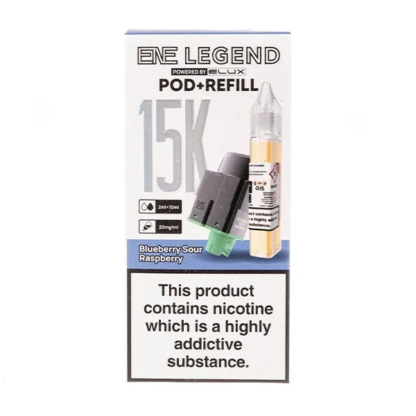 Fizzy Cherry ENE Legend 15K Prefilled Pod + Refill by Elux UK