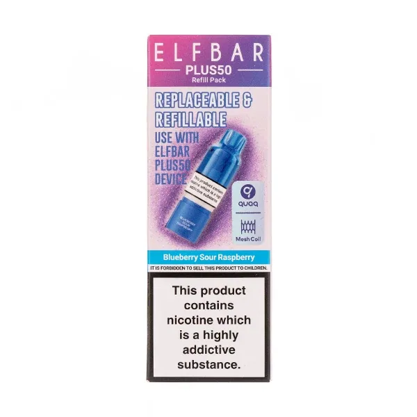 Watermelon Plus 50 Prefilled Pod + Refill by Elf Bar UK