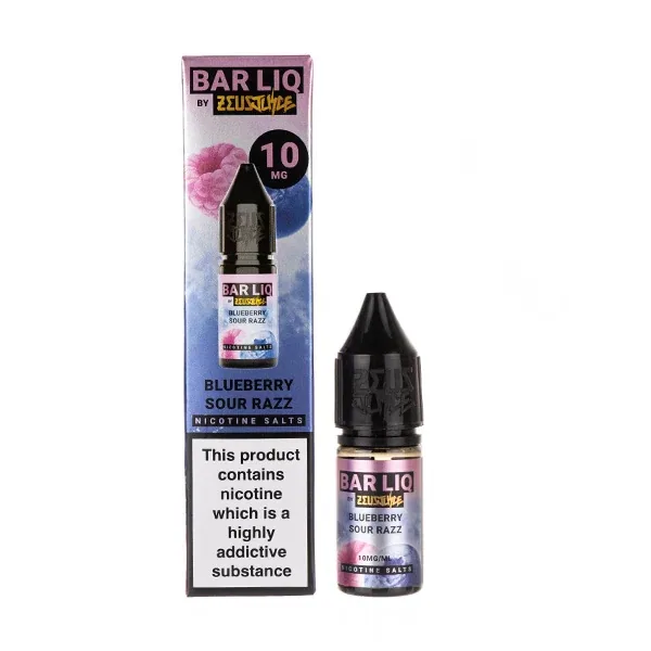 Blue Pear Ice Nic Salt E-Liquid by Zeus Juice Bar Liq UK