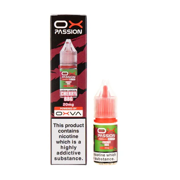 Cherry BBG Nic Salt E-Liquid by Oxva Ox Passion in Bubblegum UK