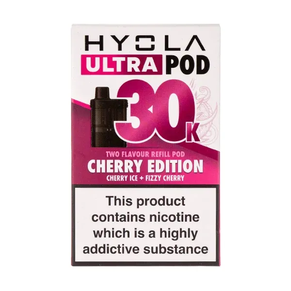 Raspberry Edition Ultra 30k Prefilled Pods by Hyola UK