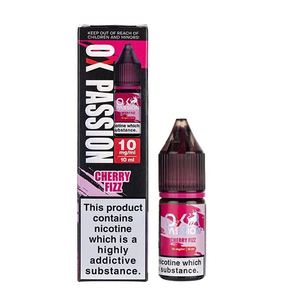 Cherry Fizz Nic Salt E-Liquid by Oxva Ox Passion UK