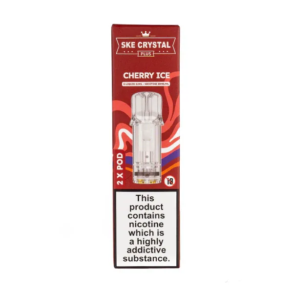 Blueberry Raspberry Crystal Plus Prefilled Pods by SKE UK