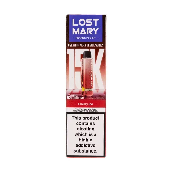 Blueberry Cherry Cranberry Nera 15k Prefilled Pod + Refill by Lost Mary UK