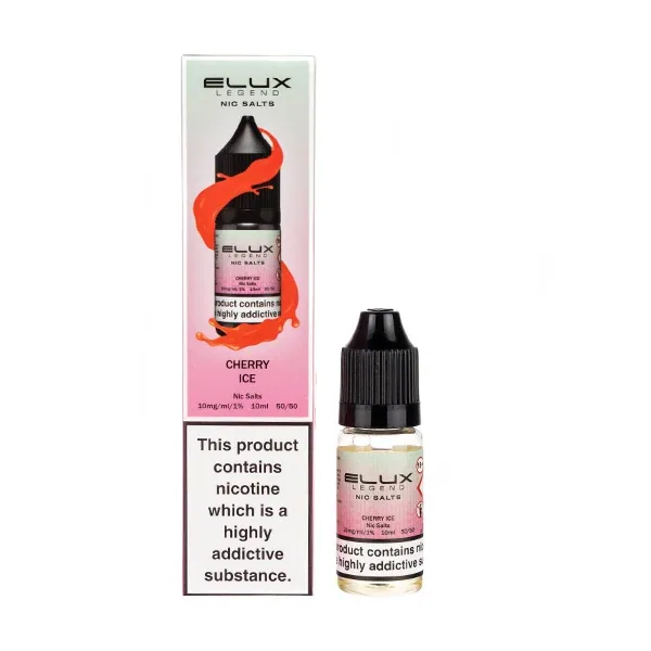 Cherry Ice Nic Salt E-Liquid by Elux Legend UK