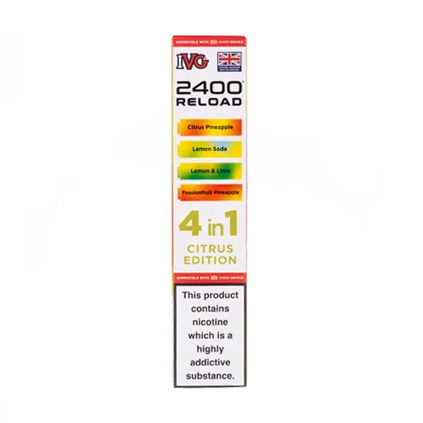 Juicy Edition IVG 2400 Reload Replacement Pods 4 Pack in Blueberry UK