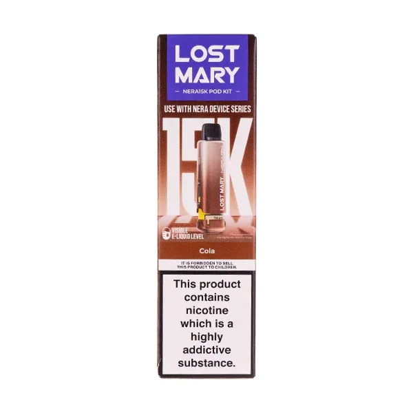 Blueberry Cherry Cranberry Nera 15k Prefilled Pod + Refill by Lost Mary UK