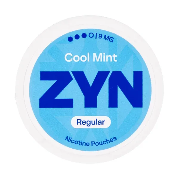 Cool Mint Strong Nicotine Pouches by Zyn in Menthol UK