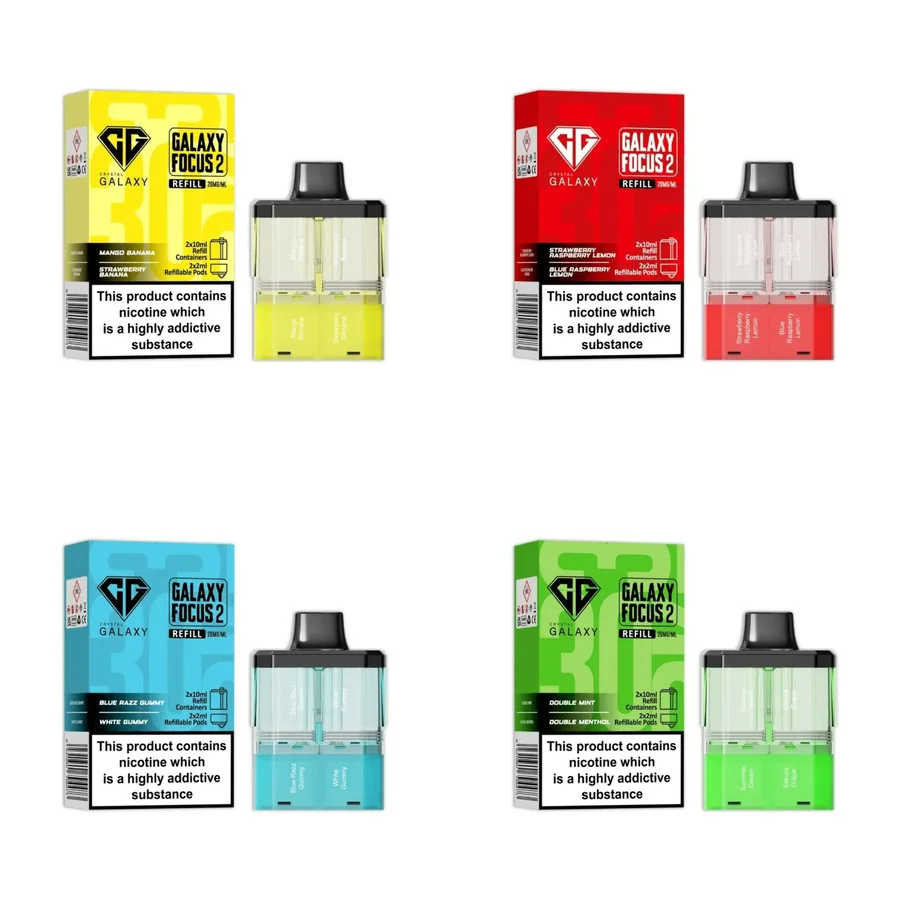 Crystal Galaxy Focus 2 30K Vape Kit Banana Ice Pineapple Ice UK