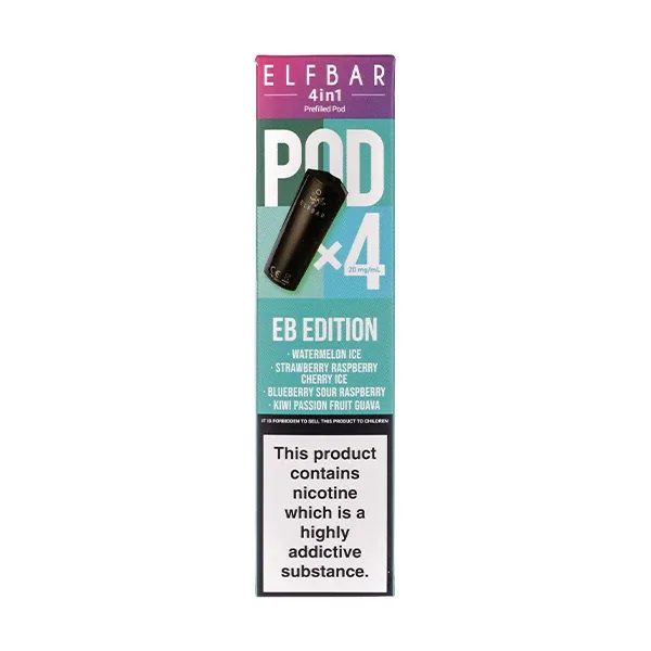 Fruits Edition 4 in 1 Prefilled Pods by Elf Bar 4 Pods in Cherry UK