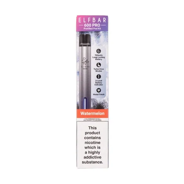 Elf Bar 600 Pro Prefilled Pod Kit UK