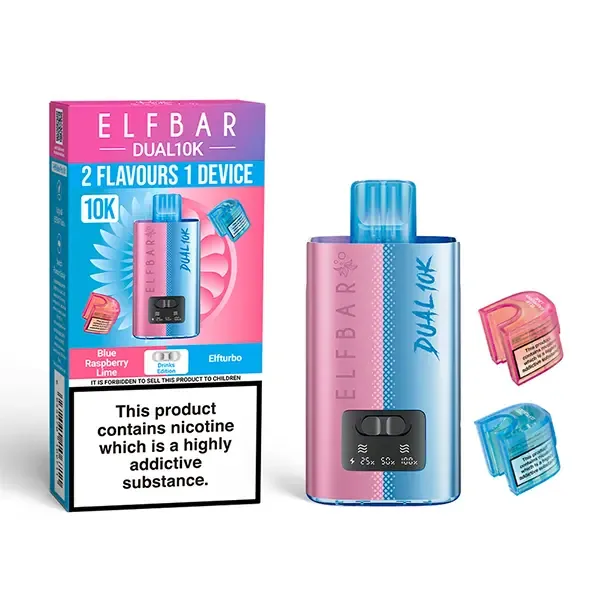 Elf Bar Dual 10K Prefilled Pod Kit Drinks UK