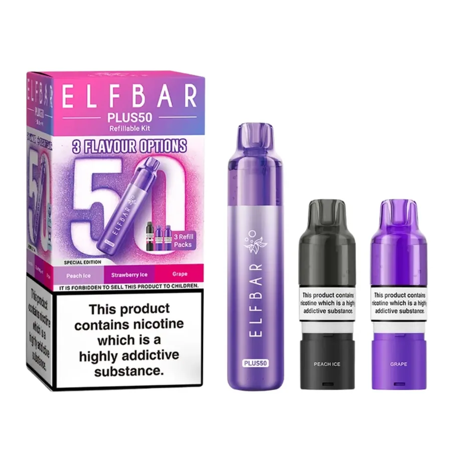Elf Bar Plus 50 Prefilled Pod Kit Special UK