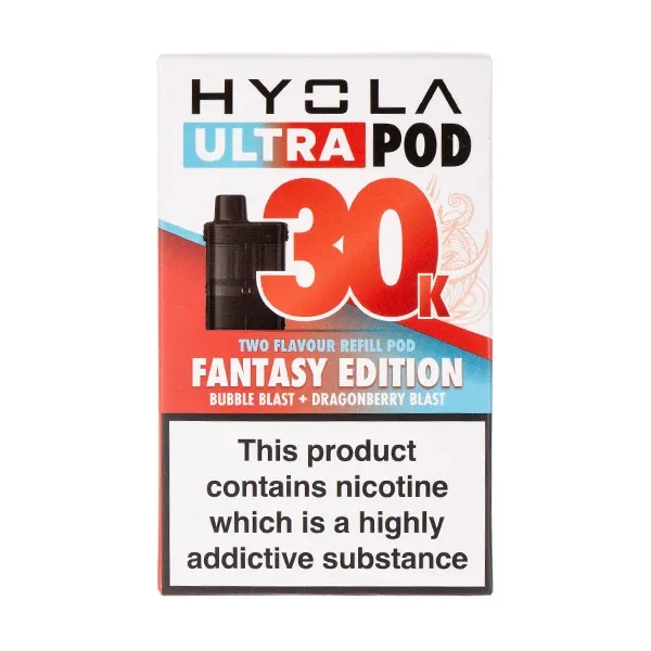 Raspberry Edition Ultra 30k Prefilled Pods by Hyola UK