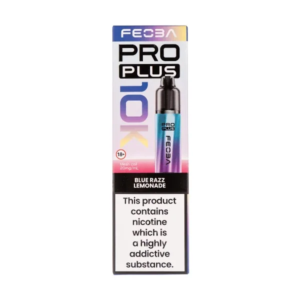 Feoba Pro Plus 10K Prefilled Pod Kit Blue Razz Lemonade UK