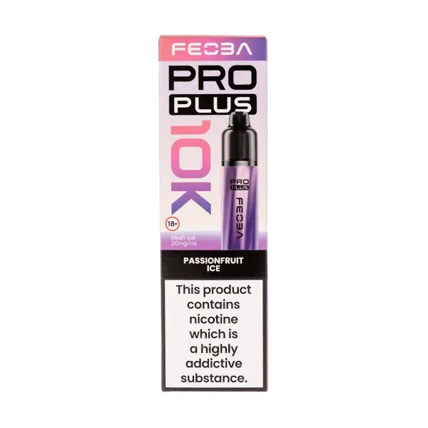 Feoba Pro Plus 10K Prefilled Pod Kit Passionfruit Ice UK