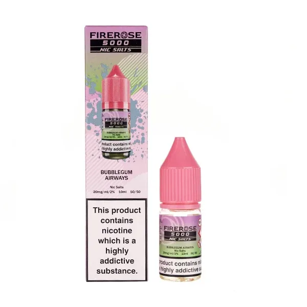 Caribbean Crush Nic Salt E-Liquid by Elux Firerose 5000 in Grapefruit UK