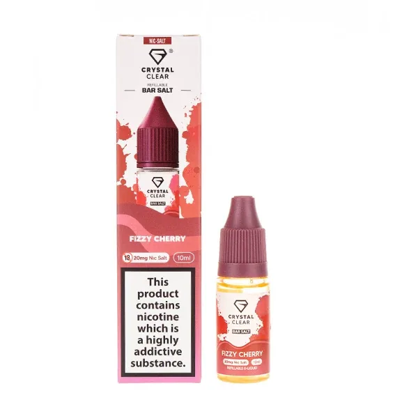 Strawberry Kiwi Nic Salt E-Liquid by Crystal Clear UK