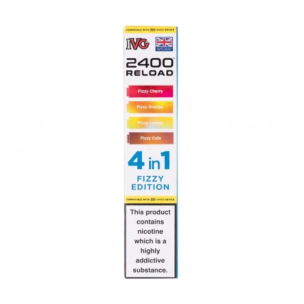 Juicy Edition IVG 2400 Reload Replacement Pods 4 Pack in Blueberry UK