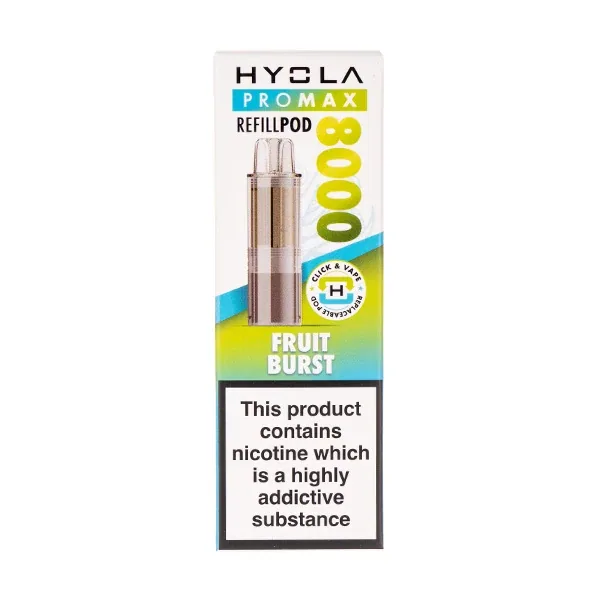 Blueberry Raspberry Pro Max 8000 Prefilled Pod + Refill by Hyola UK