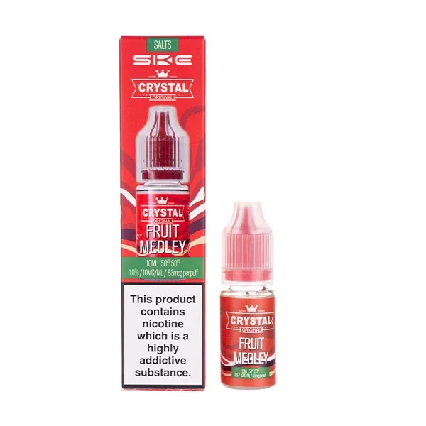 Fruit Medley Nic Salt E-Liquid by SKE Crystal UK