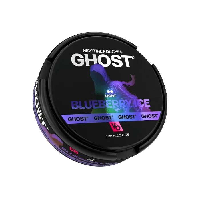 Ghost Nicotine Pouches By Vapes Bars Blueberry Ice UK